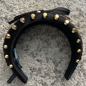Prada Sequin Studded Headband